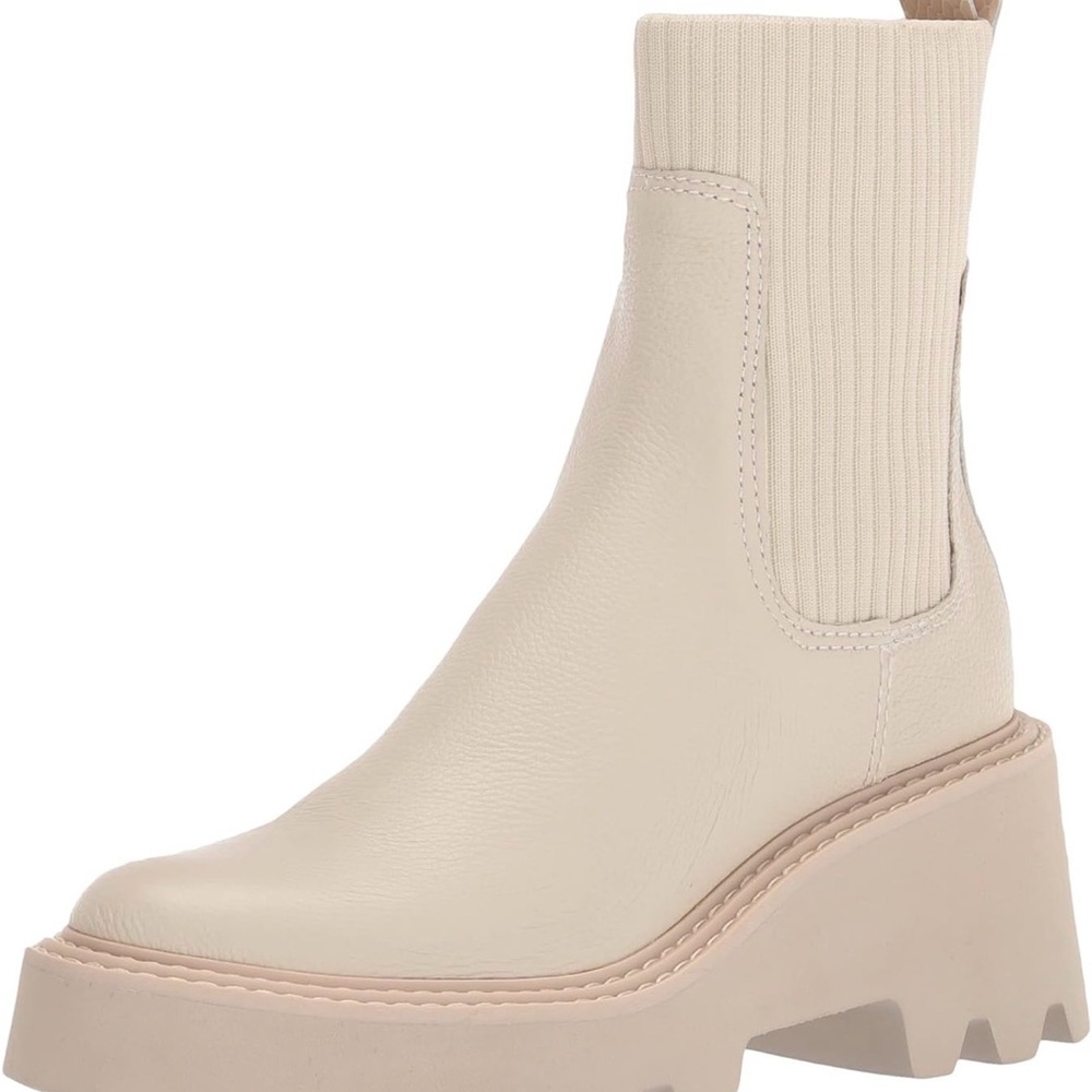 Dolce Vita Women's Cream Ankle Boots